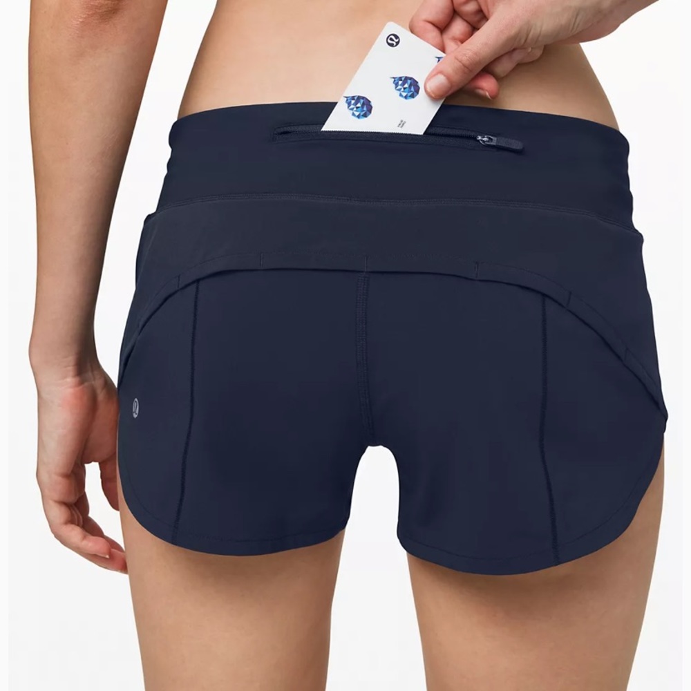 Lululemon speed up LR lined short size 4/ length 2.5”
